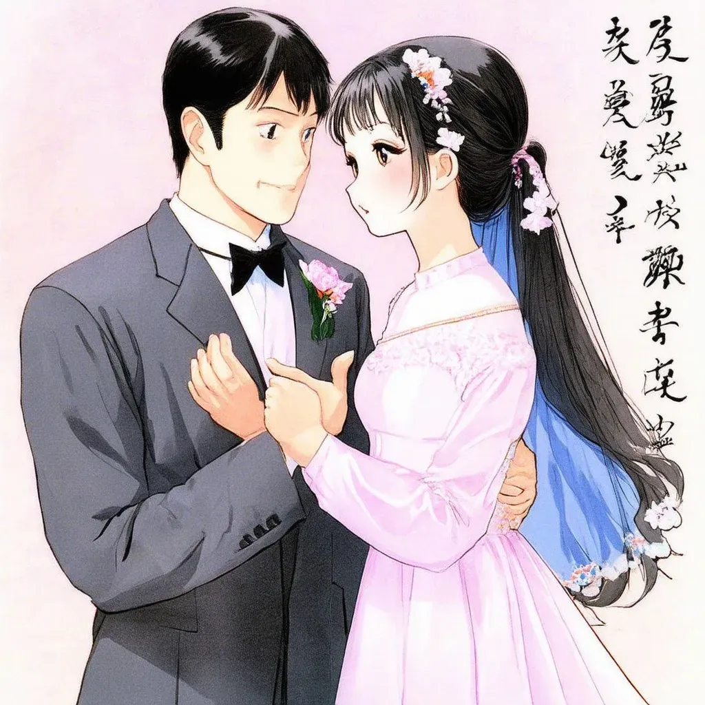 年の差婚のカップル